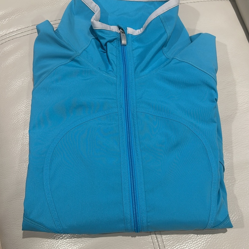 Lululemon man Jacket with pockets turquoise Size 8